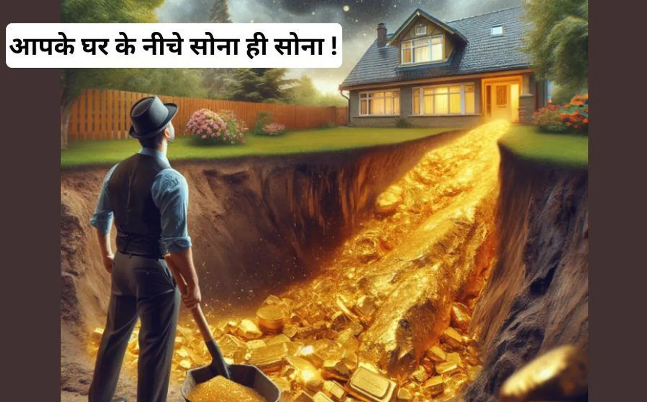 Gold: कहीं आपके घर के नीचे तो नहीं दबा सोना, इस तरीके से लगा सकते हैं पता
