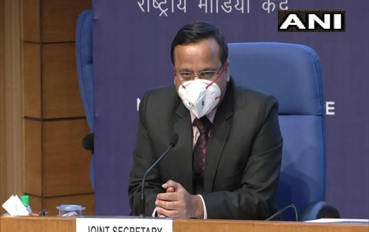 Covid update: चार दिनों से देश में एक लाख से कम मामले: संयुक्त सचिव