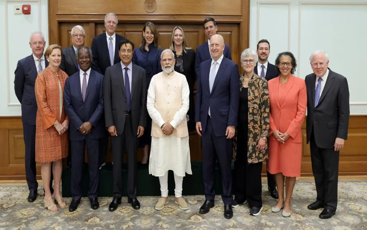 Pm Modi: प्रधानमंत्री मोदी ने गोल्डमैन सैक्स से की मुलाकात, इन मुद्दों पर की चर्चा