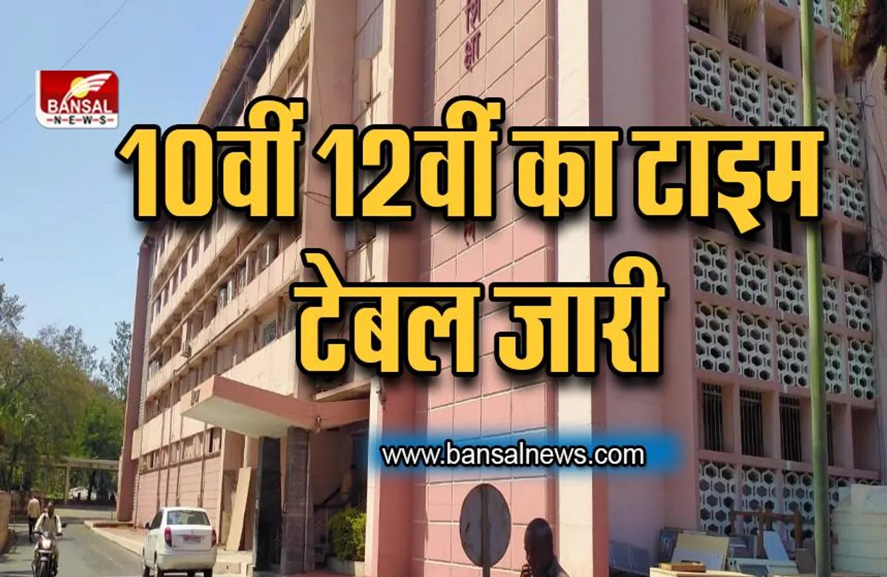 MP Board Exam Time Table 2023: 10वीं 12वीं का टाइम टेबल जारी, इस डेट में होगीं परीक्षा