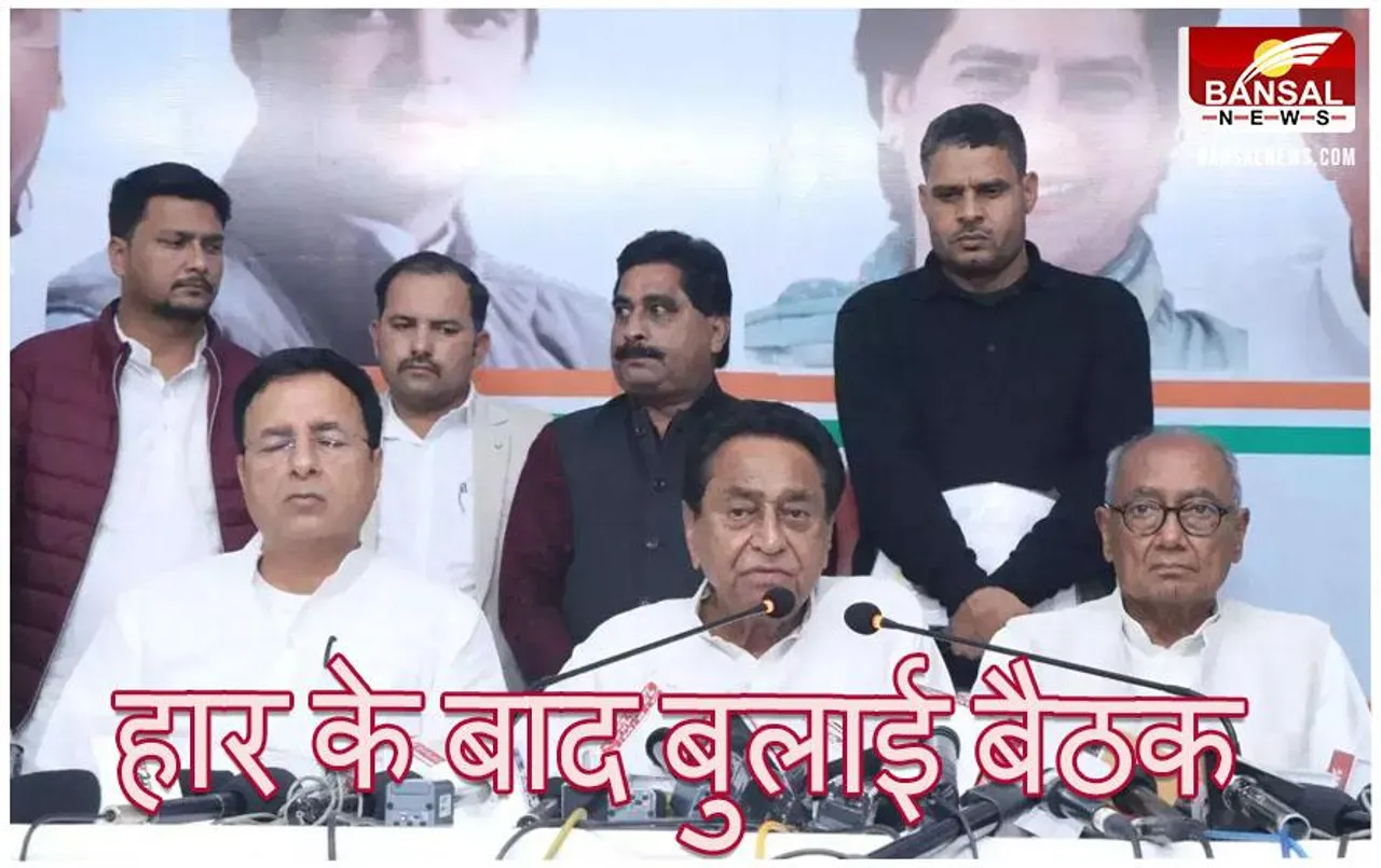 MP News: मध्यप्रदेश की करारी हार के बाद दिल्ली मे कांग्रेस की बैठक, इन बातों पर होगी चर्चा