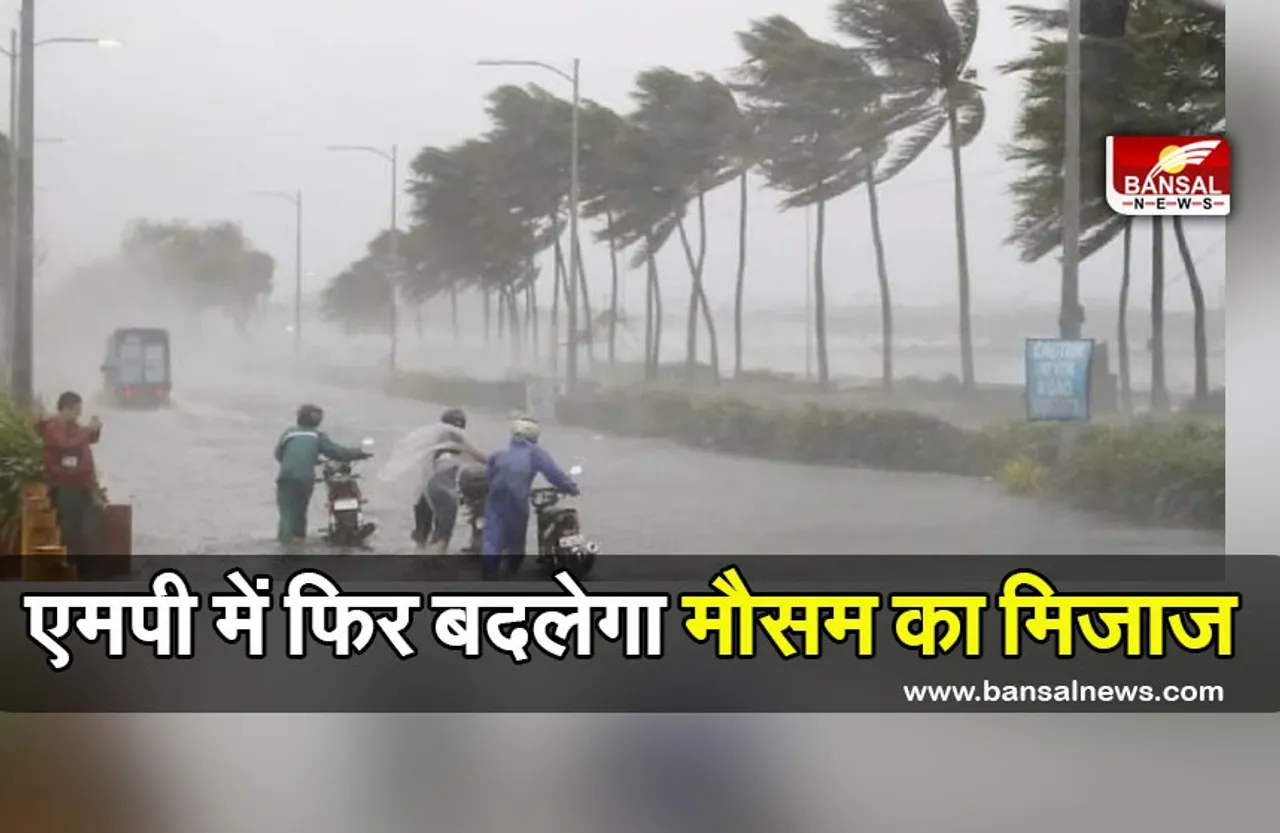 MP Weather : मौसम ने ली करवट, MP के ग्वालियर सहित 8 जिलों में भारी बारिश का येलो अलर्ट