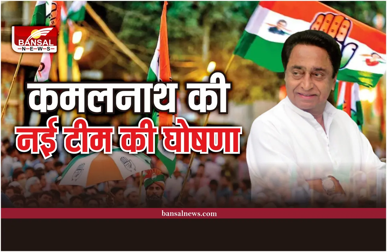 MP Congress : मध्यप्रदेश कांग्रेस की नई टीम घोषित, इन नेताओं को मिली जगह