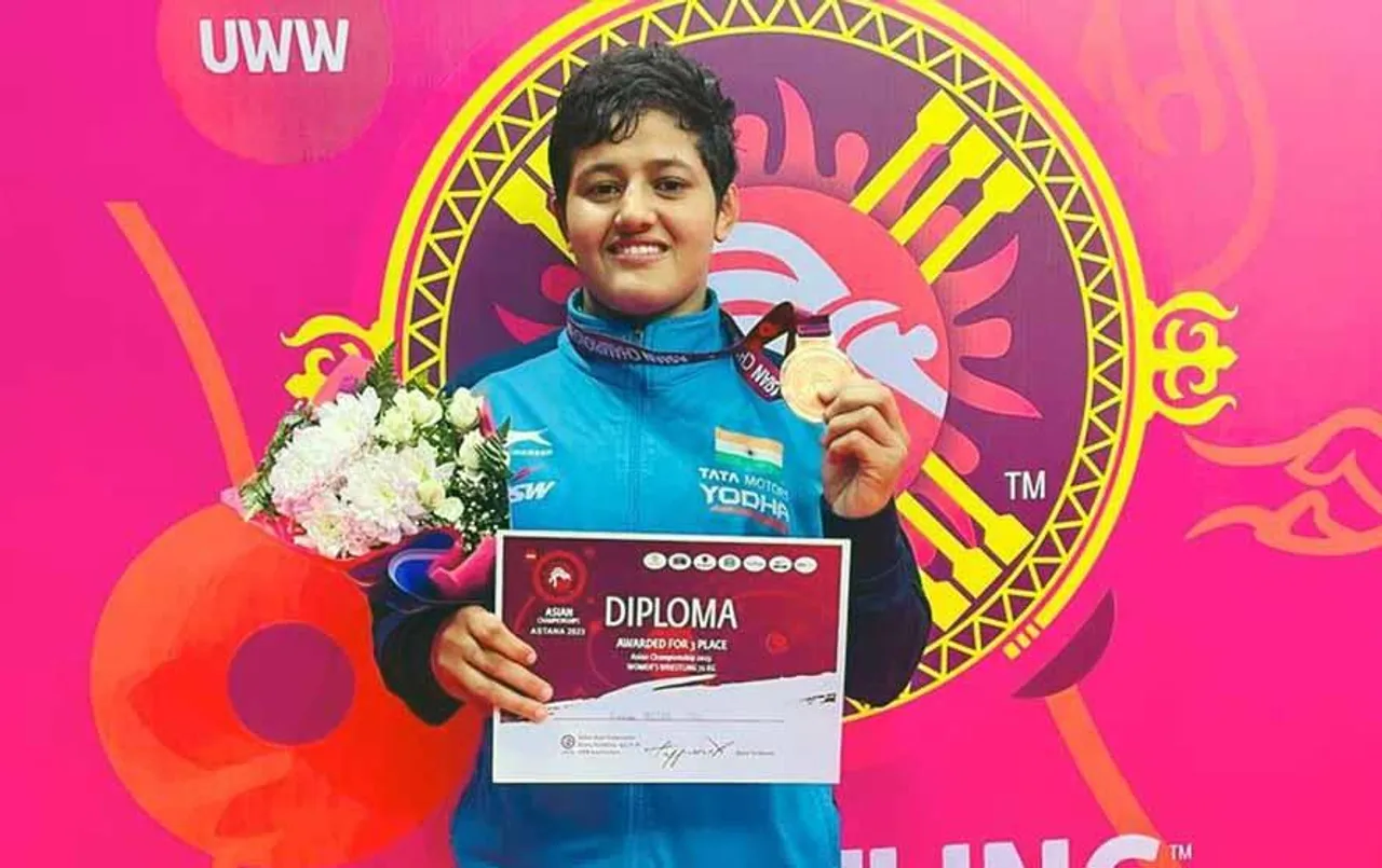 Reetika Hooda: रीतिका हुडा ने रचा इतिहास, बनी अंडर-23 वर्ल्ड चैंपियन; ज्योति भी फाइनल में पहुंची