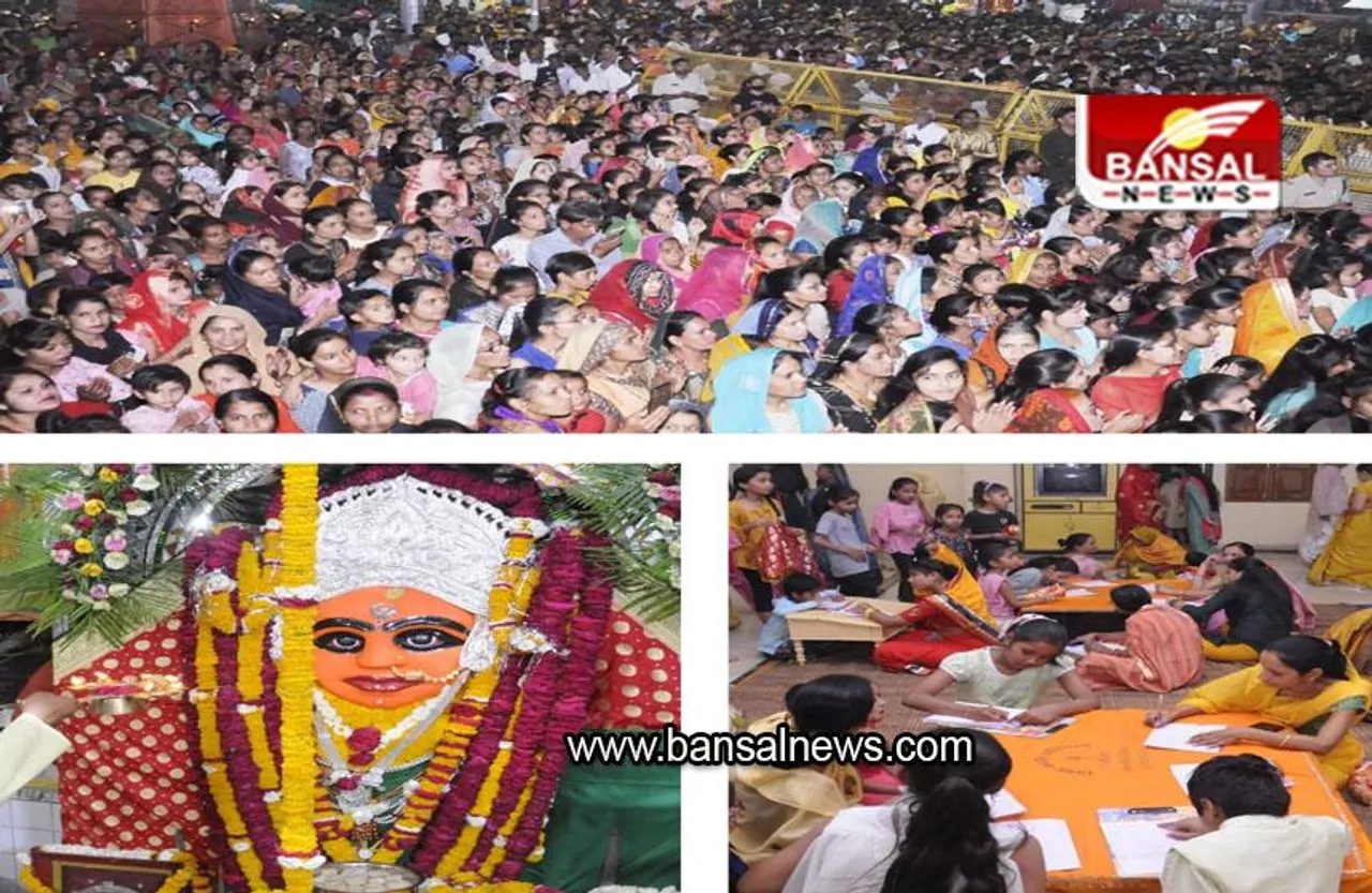 MP SHAJAPUR NEWS: प्रसिद्ध प्राचीन ऐतिहासिक मॉ राजराजेश्वरी मंदिर व गायत्री शक्तिपीठ पर दर्शन करने जुटे श्रद्वालु, गायत्री महायज्ञ में श्रद्वालुओं ने दी आहुतियां