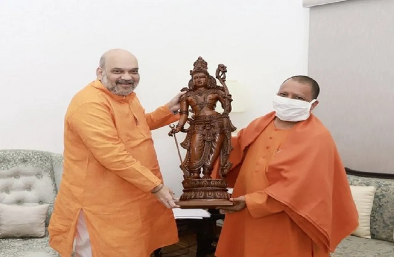 UP Election 2022: चुनाव को लेकर भाजपा की बैठक, शाह और योगी आदित्यनाथ भी हुए शामिल