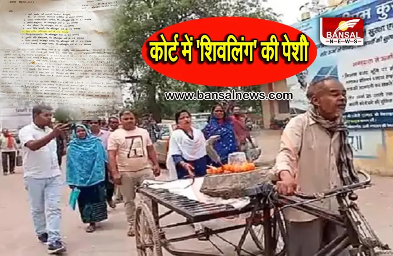 छत्तीसगढ़ में भगवान को भेजा गया अवैध कब्जे का नोटिस, शिवलिंग उखाड़कर पेशी कराने पहुंचे लोग