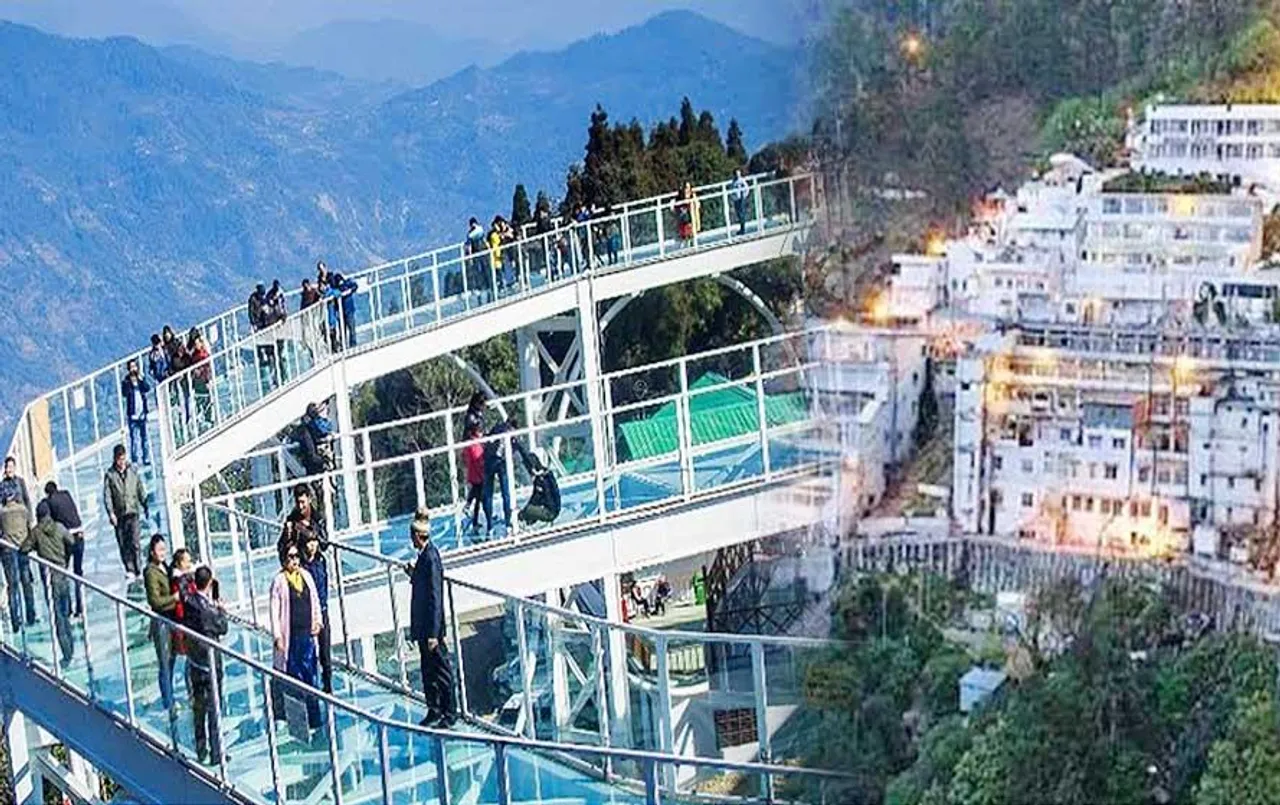 Vaishno Devi Yatra Skywalk: वैष्णो देवी यात्रियों के लिए स्काईवॉक बनकर तैयार, नवरात्रि 2023 के मौके पर होगा उद्घाटन