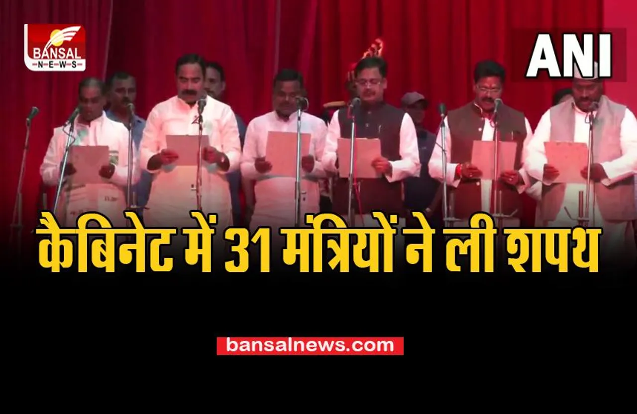 Bihar Cabinet Expansion: कैबिनेट में मंत्री के रूप में मंत्रियों ने ली शपथ, जानें किसे क्या मिला प्रभार