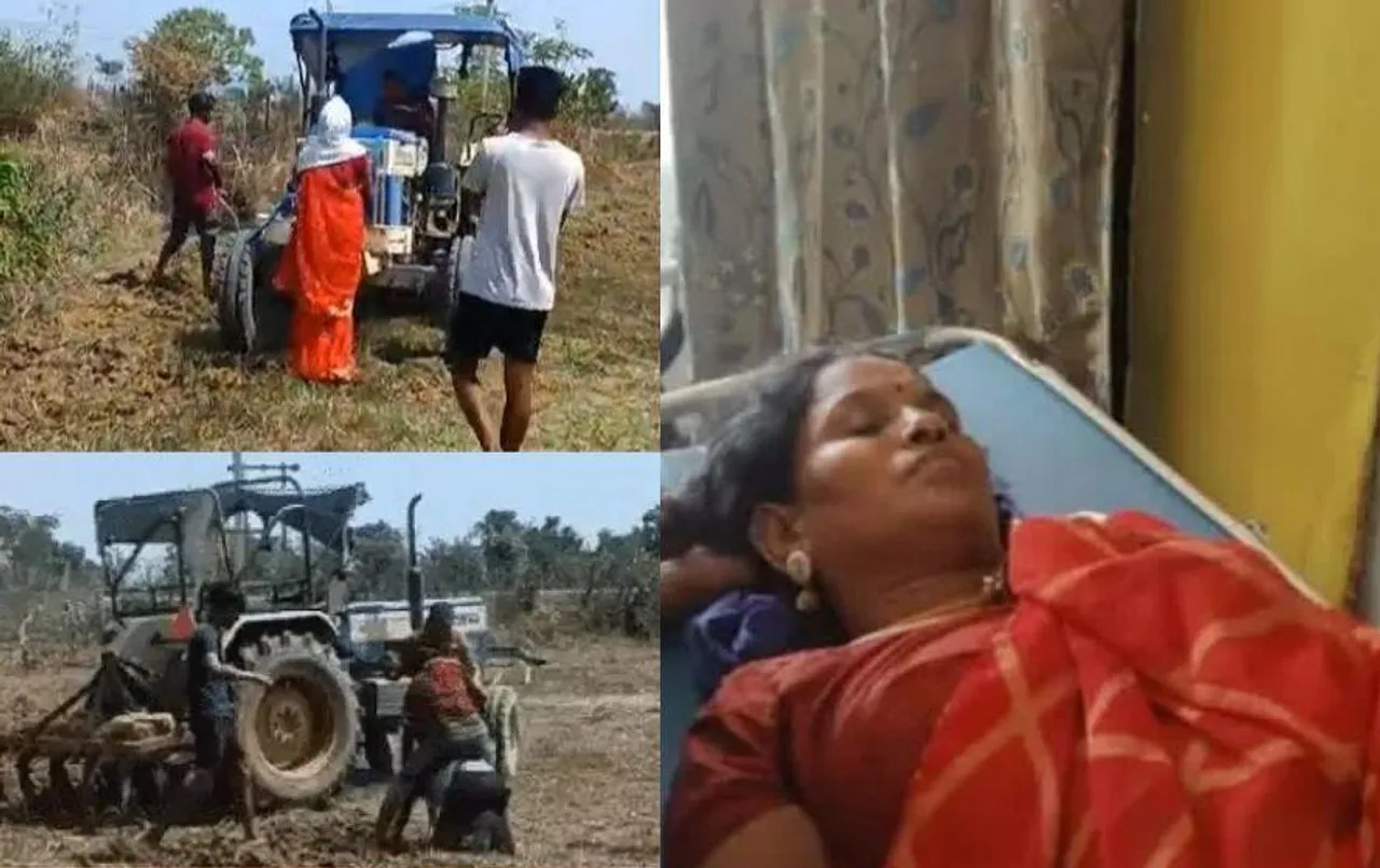 बिलासपुर में कोटवार की गुंडागर्दी: पूर्व महिला सरपंच को ट्रैक्टर से कुचला, पुलिस ने 5 के खिलाफ दर्ज की FIR