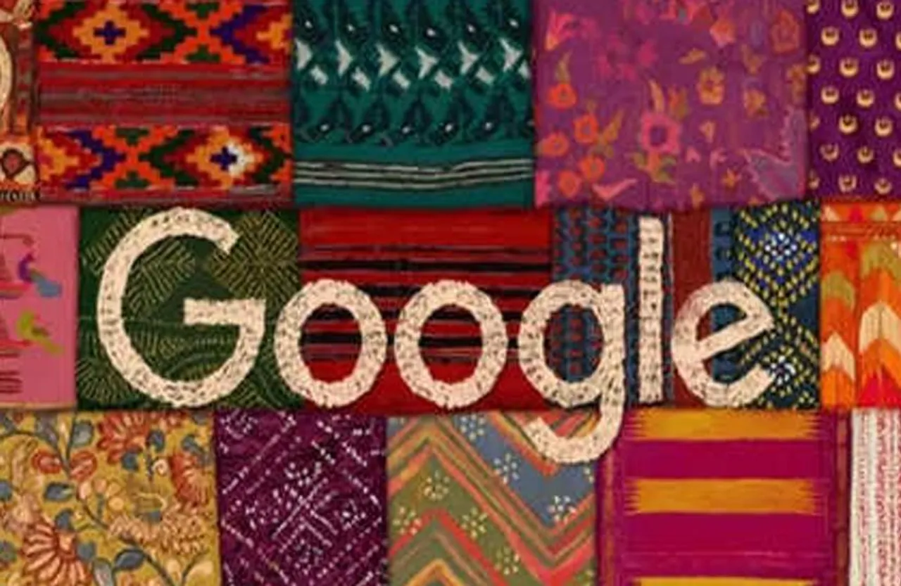 77th Independence Day 2023: गूगल डूडल पर छाया आजादी का रंग,भारत के कपड़ा विरासत को किया याद