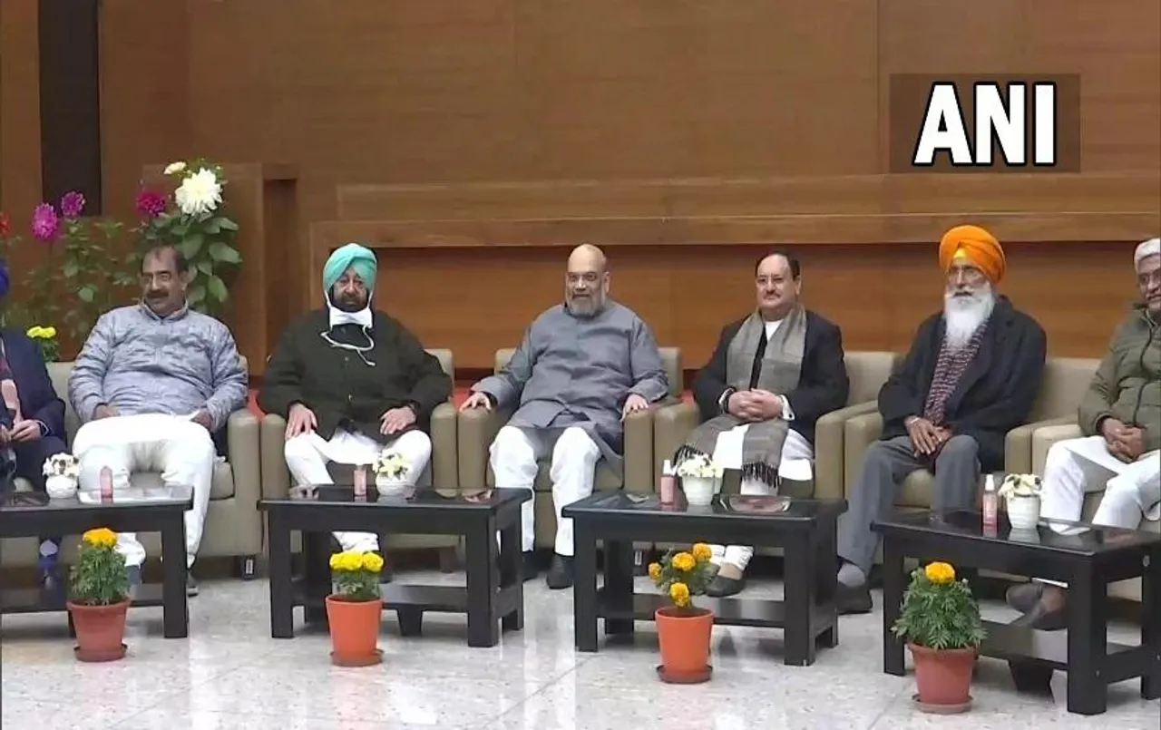 BJP Punjab election 2022: बीजेपी ने कैप्टन की पार्टी के साथ गठबंधन का किया एलान, जानिए किसको कितनी सीट