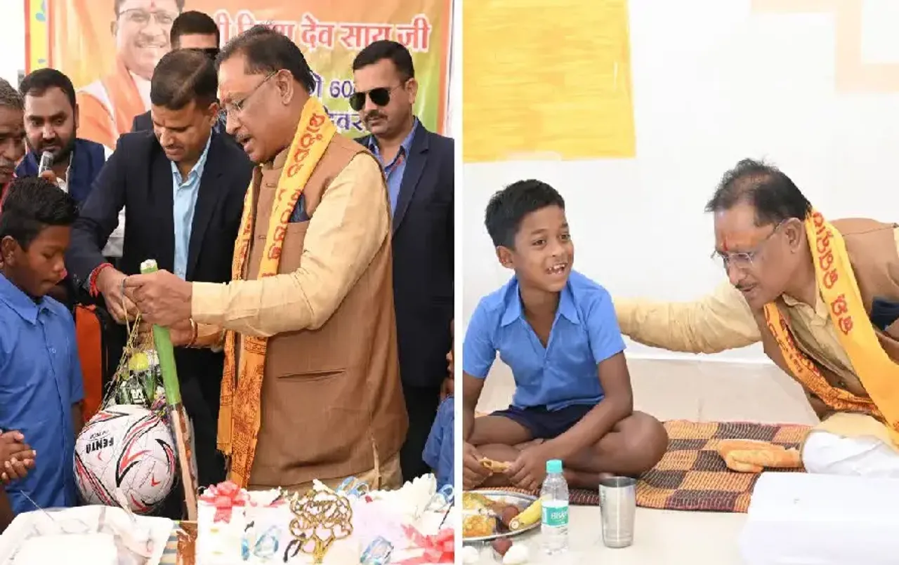 CG CM Visit Jashpur: सीएम बोले- मैं यहां का माटी पुत्र, हमारे गांव का सौभाग्‍य है यहां शाला प्रवेश उत्‍सव मनाया जा रहा