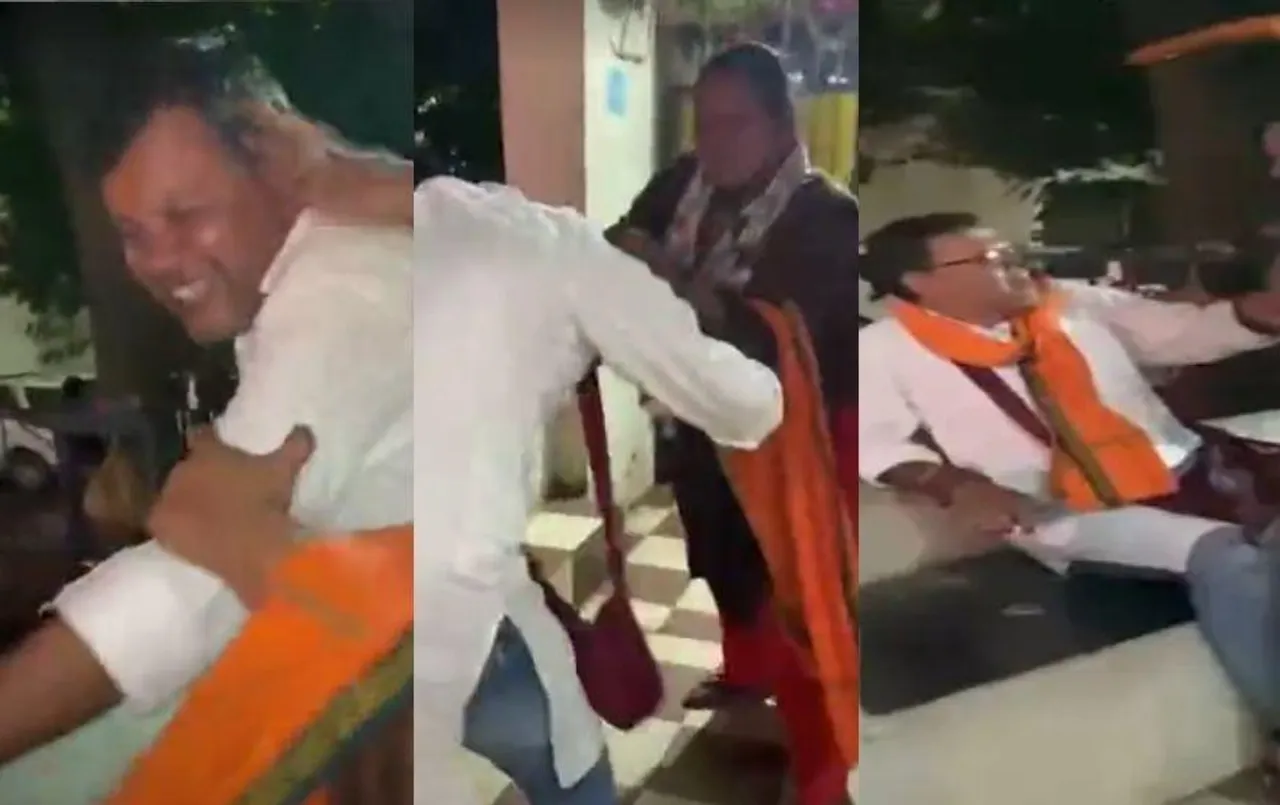 रायपुर में गौ सेवक के साथ मारपीट: महिला ने बाल पकड़कर मारे थप्पड़, तस्करों से पैसे लेने का लगाया आरोप