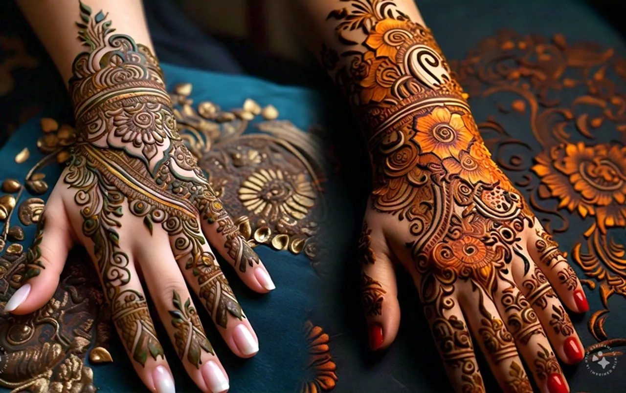 Sawan Mehndi Designs: सावन के पवित्र महीने में लगाएं शिव-पार्वती वाली ख़ास मेहंदी, सेव कर लें ये डिजाइन