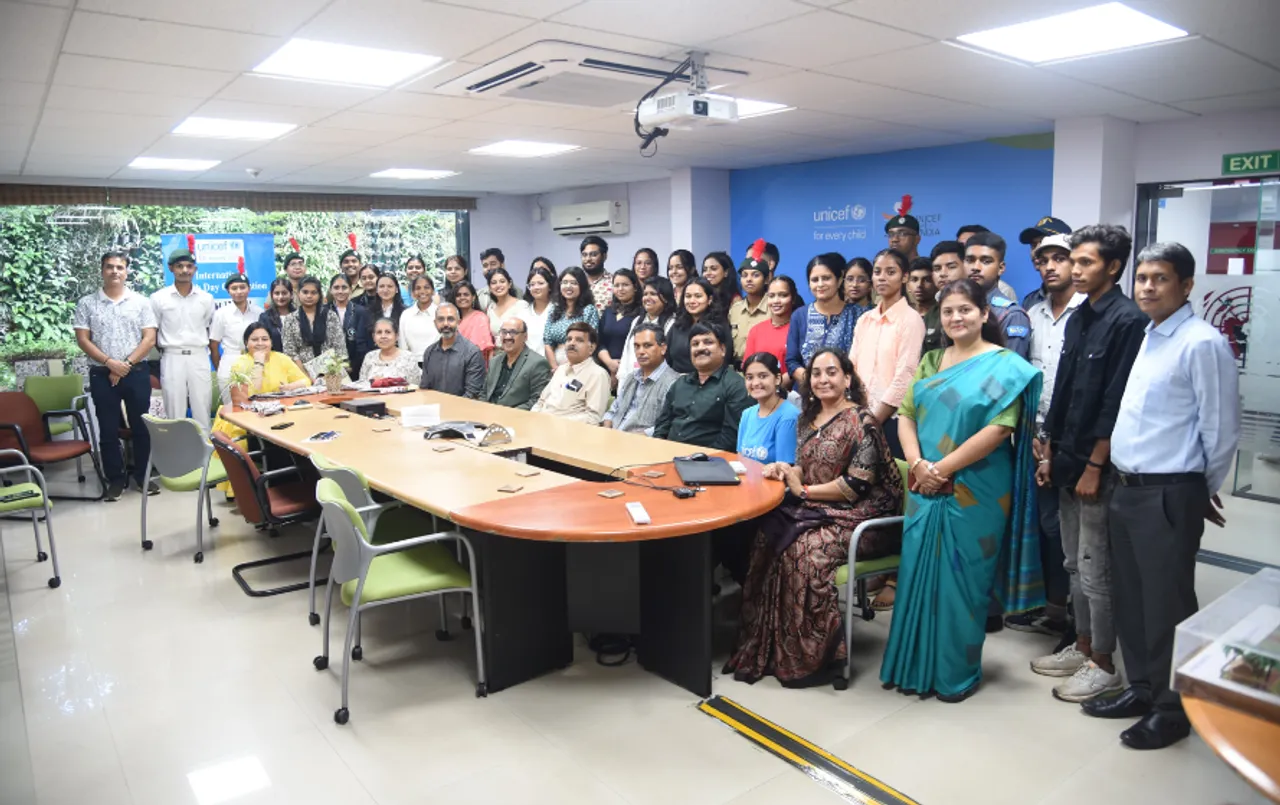 UNICEF के कार्यक्रम में प्रदेश के कई जिलों से पहुंचे युवा: छात्रों ने दी सामाजिक मुद्दों पर आधारित प्रेजेंटेशन