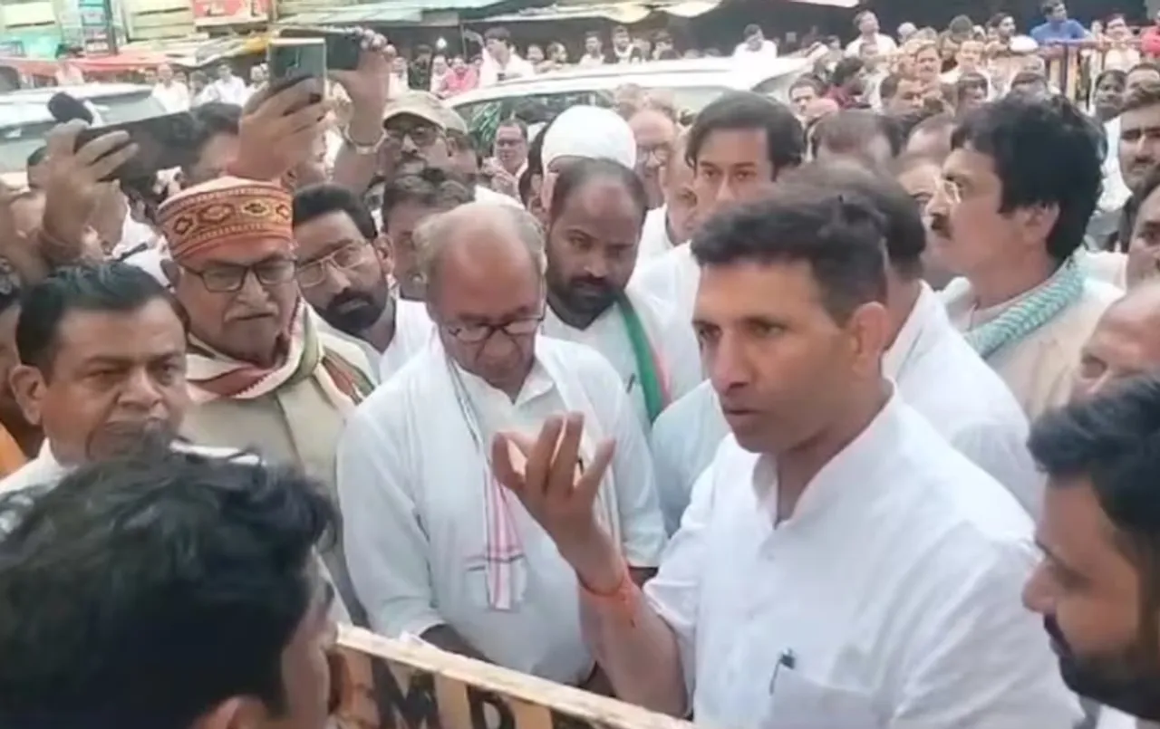 भिंड कलेक्टर के खिलाफ कांग्रेस ने खोला मोर्चा: पीसीसी चीफ जीतू पटवारी और दिग्विजय सिंह ने की FIR दर्ज कराने की मांग