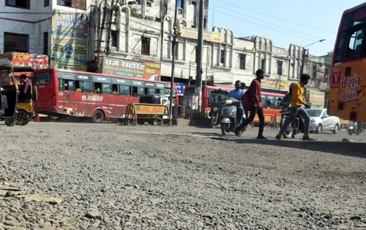 भोपाल में 19 सितंबर से 18 अक्टूबर तक यातायात डायवर्सन: अल्पना तिराहा से रेलवे स्टेशन तक जाने वाला रास्ता बंद