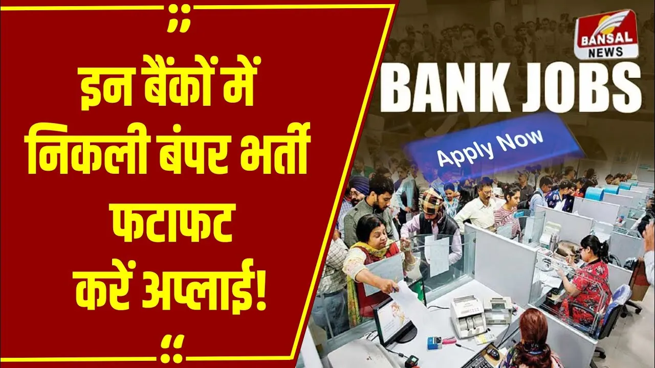 Rojgar Updates: Indian Overseas Bank, Union Bank और IDBI Bank में नौकरी पाने का सुनहरा मौका, ऐसे करें आवेदन