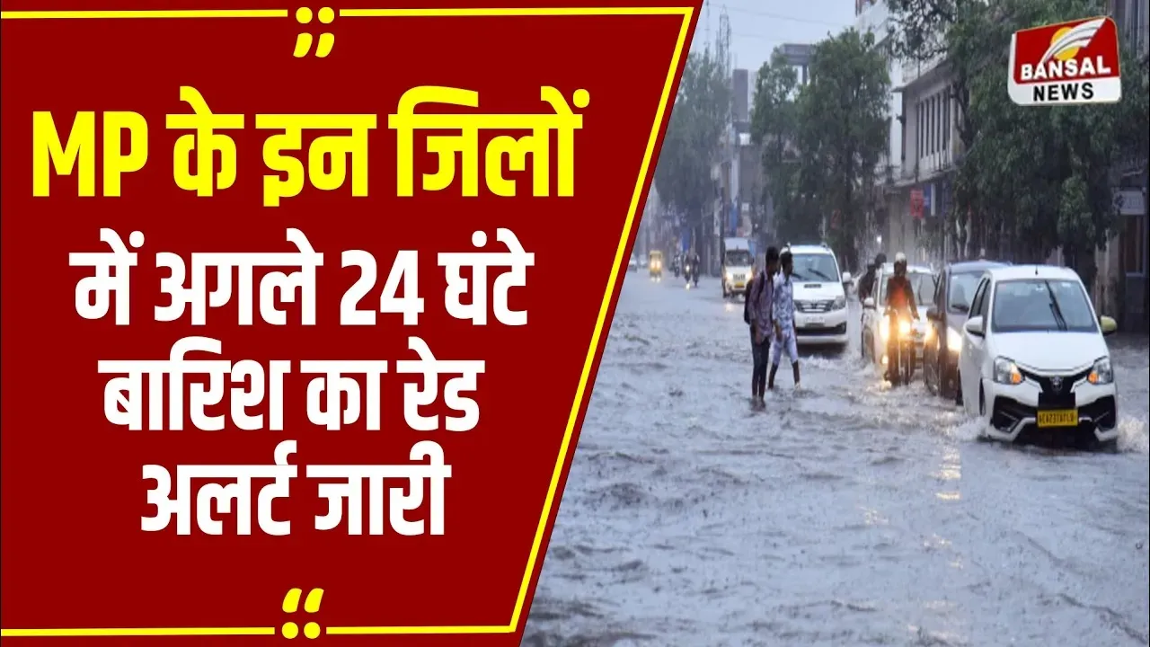 MP Weather Update: MP में तेज बारिश का रेड अलर्ट, भारी बारिश के चलते सिवनी के स्कूलों में छुट्‌टी