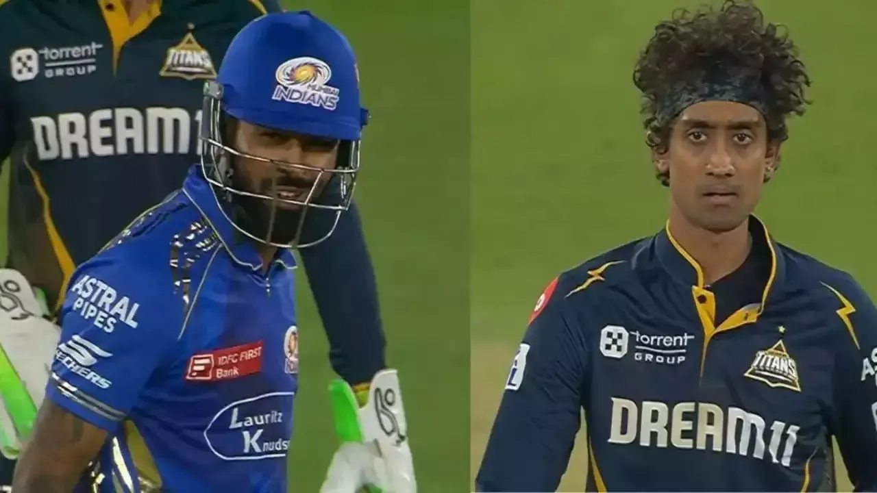 “It should be like that” - R Sai Kishore responds to his on-field altercation with Hardik Pandya