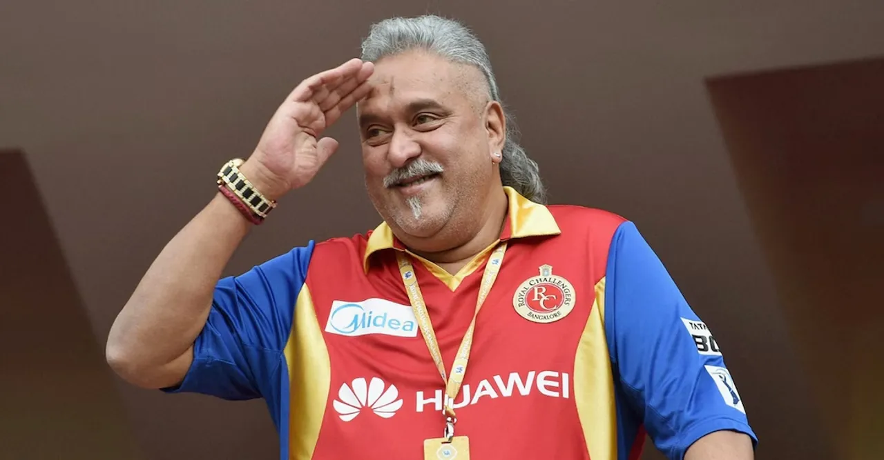 Former RCB owner Vijay Mallya