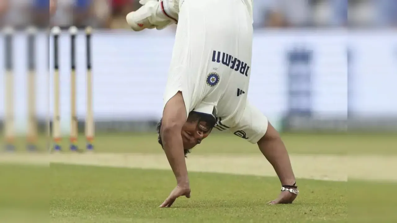 Rishabh Pant reveals the reason behind somersault celebration after his century