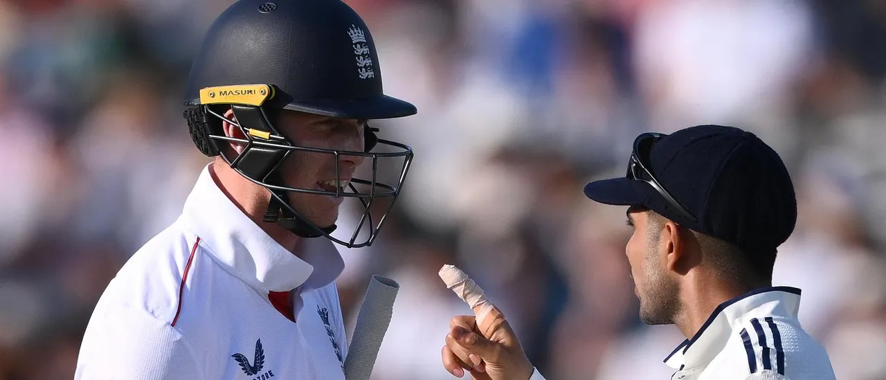 Watch: ‘Grow some f**king b***s’ - Shubman Gill abuses Zak Crawley during last over on Day 3