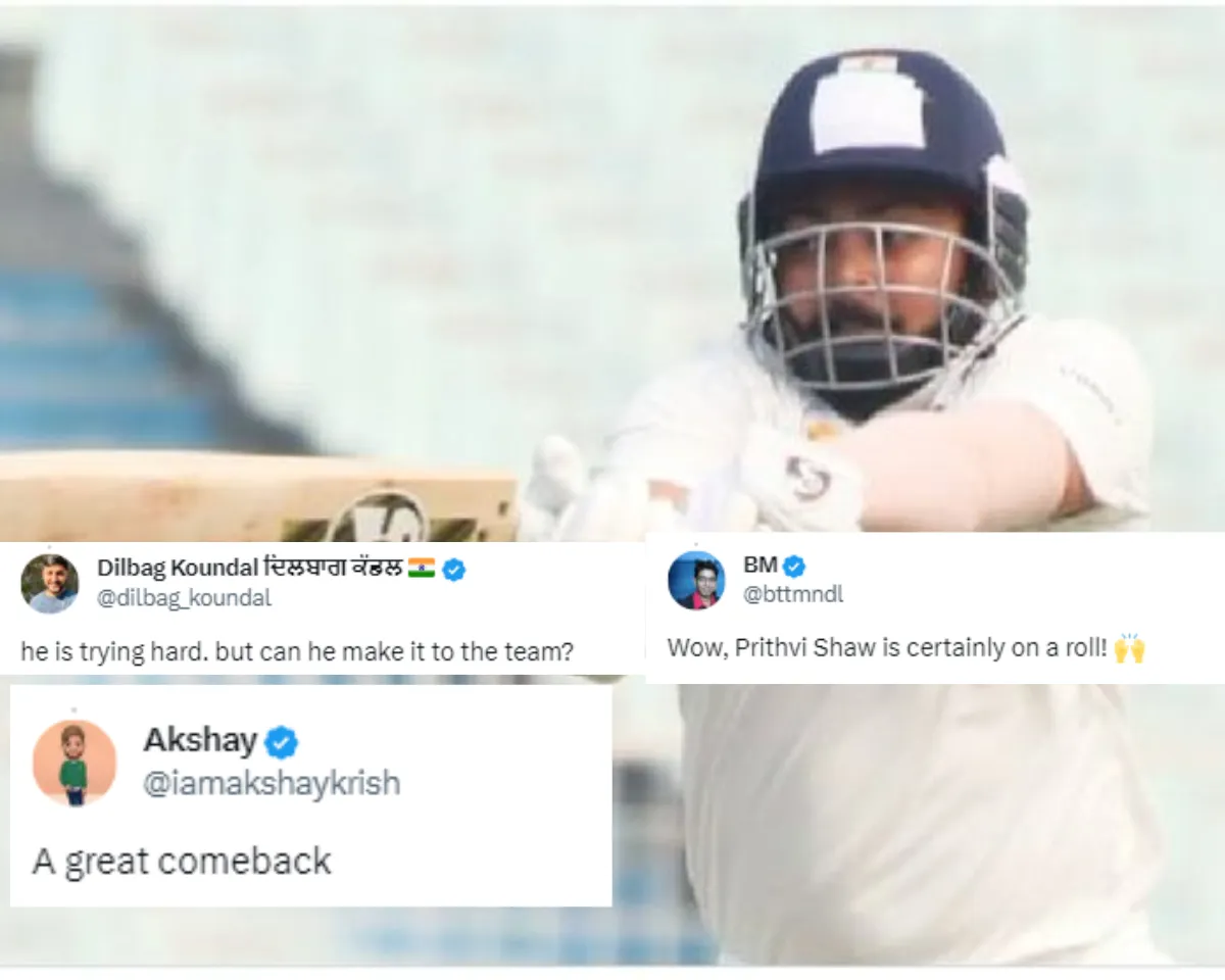 Prithvi Shaw (File Photo: X)
