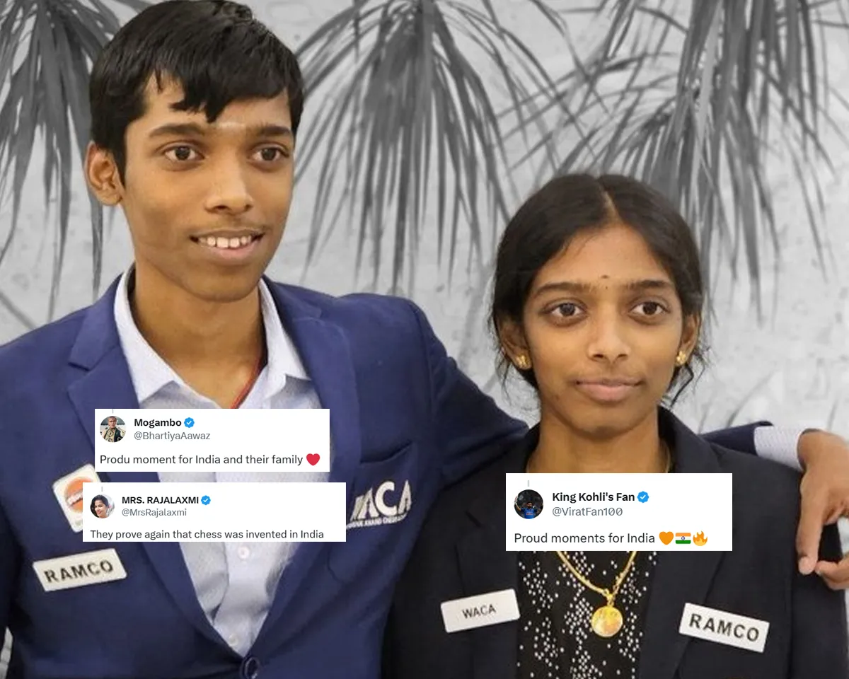 Rameshbabu Praggnanandhaa and Vaishali 