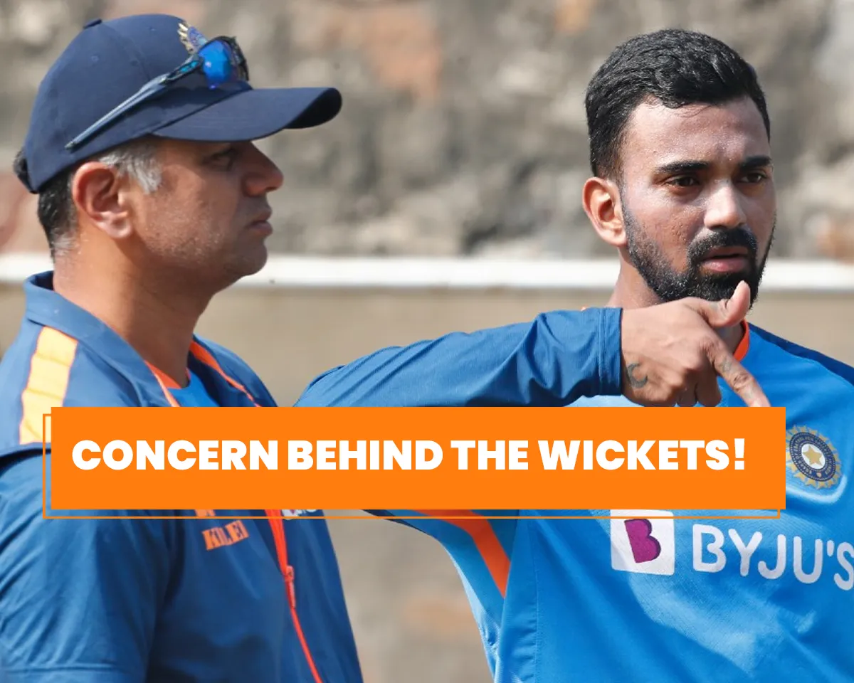 KL Rahul and Rahul Dravid (File Photo: Twitter) 
