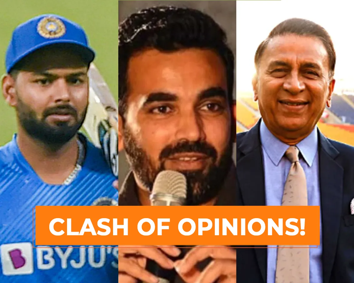 Zaheer Khan, Sunil Gavaskar, and Rishabh Pant (File Photo: X)
