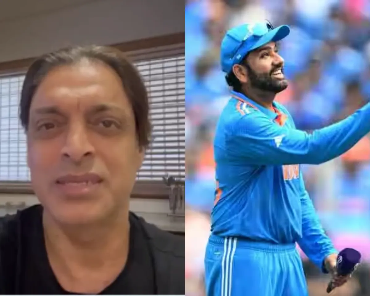 Shoaib Akhtar and Rohit Sharma (File Phot, Twitter)