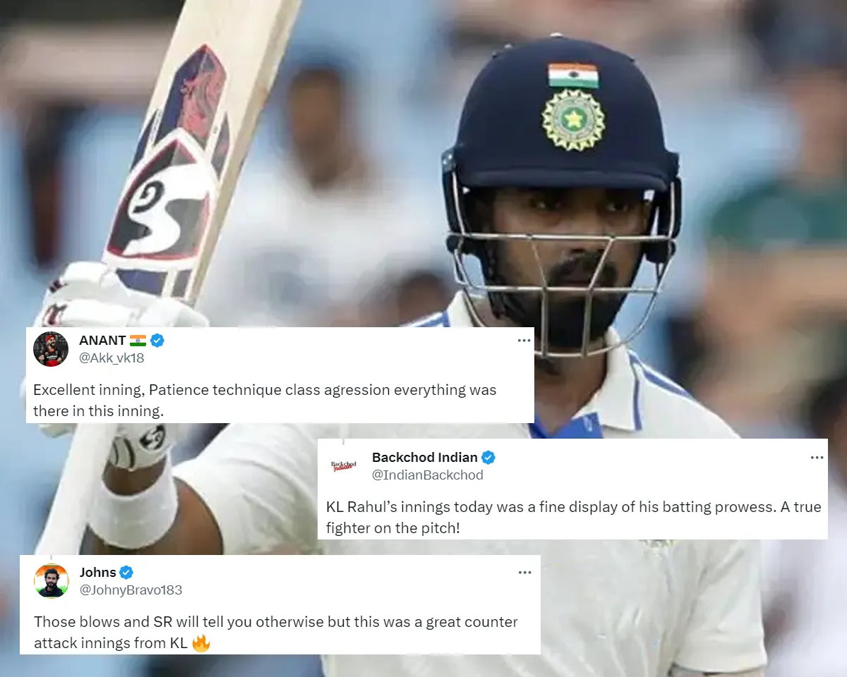 KL Rahul is unbeaten on 70 and he will be looking to add a few more runs to help India put up a fighting total