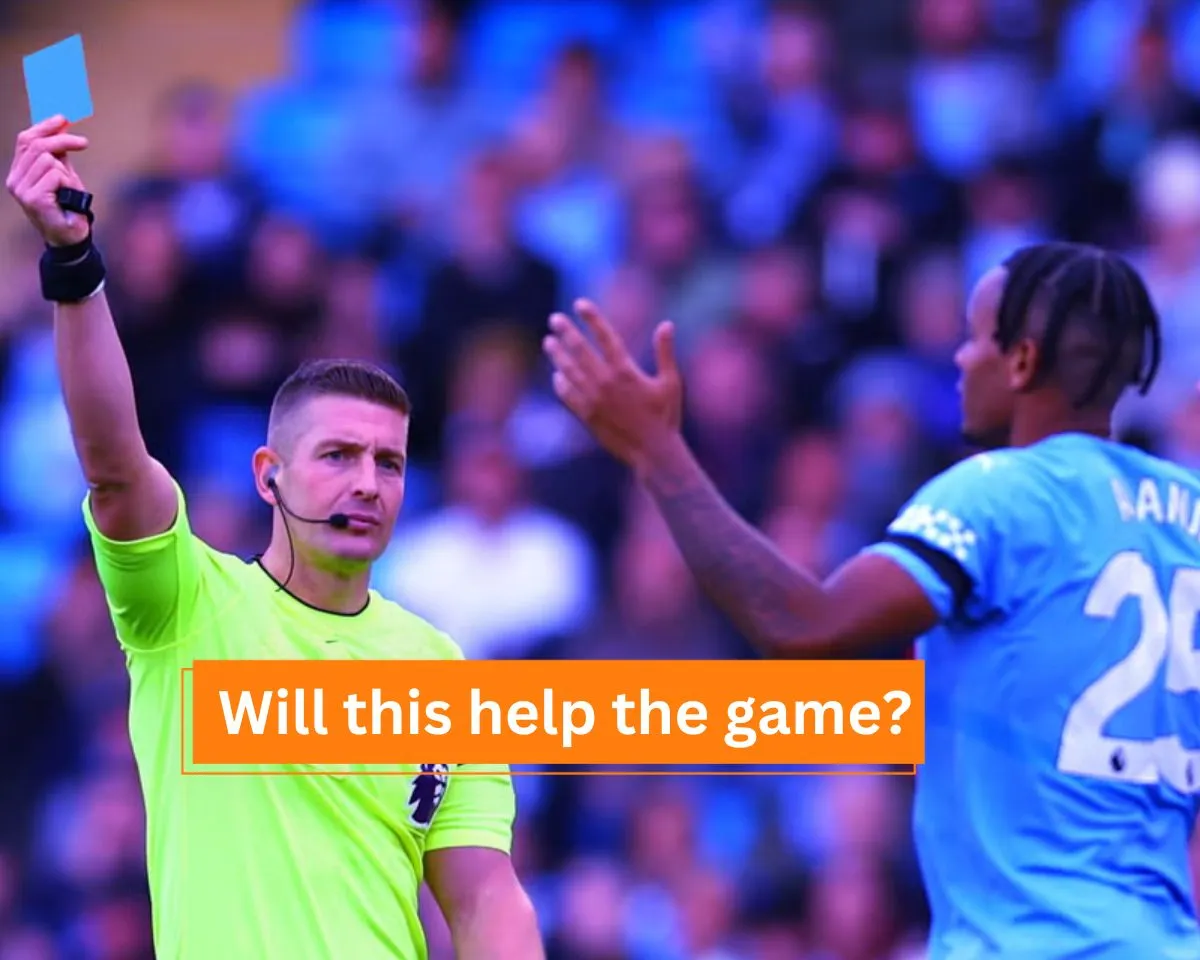 Blue Card in Football