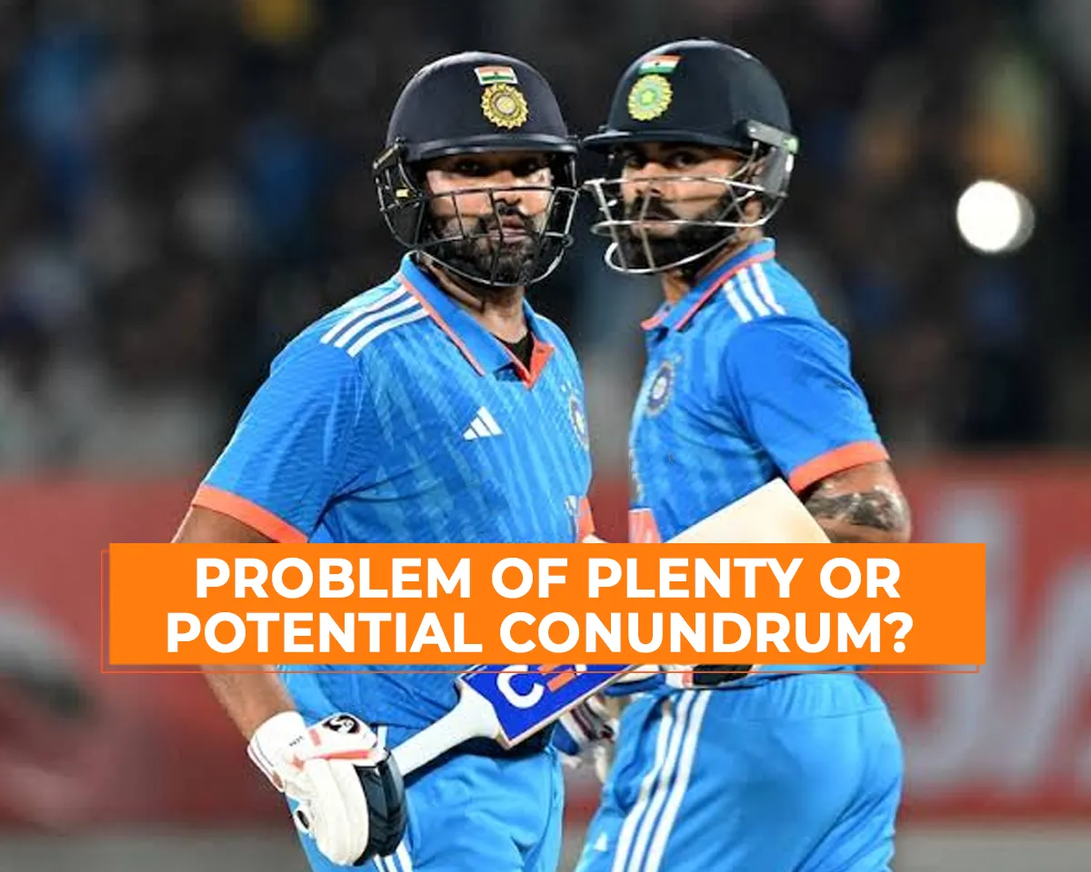 Virat Kohli, Rohit Sharma and Shubman Gill (File Photo: X) 