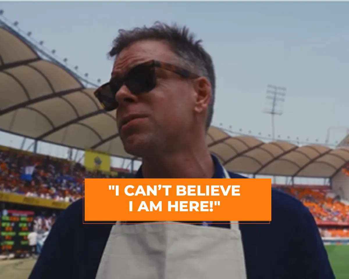 Andy Brown during India vs England First Test (File Photo: X)