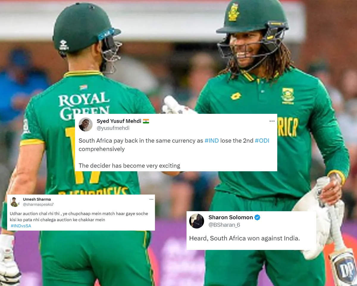 South Africa vs India, South Africa won by 8 wickets (File Photo: Twitter) 