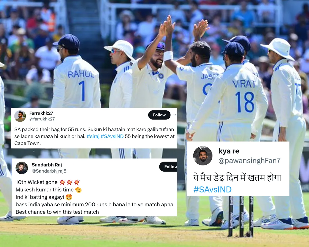 South Africa vs India (File Photo: Twitter) 