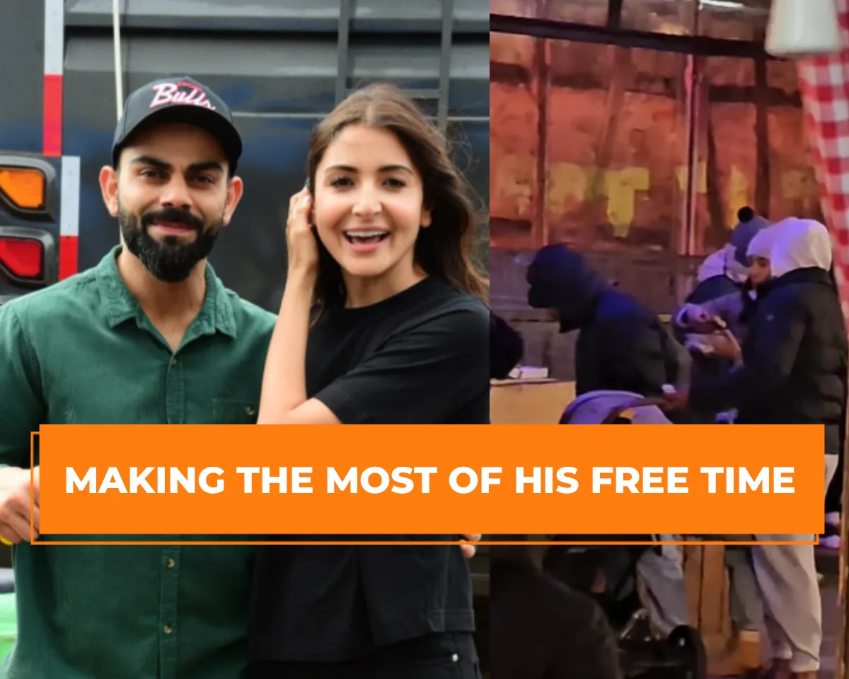 Virat Kohli, Anuskha Sharma at a dinner