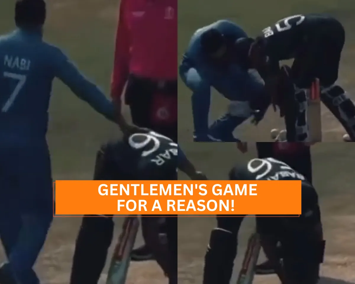 Babar Azam and Mohammad Nabi (File Photo, Twitter)