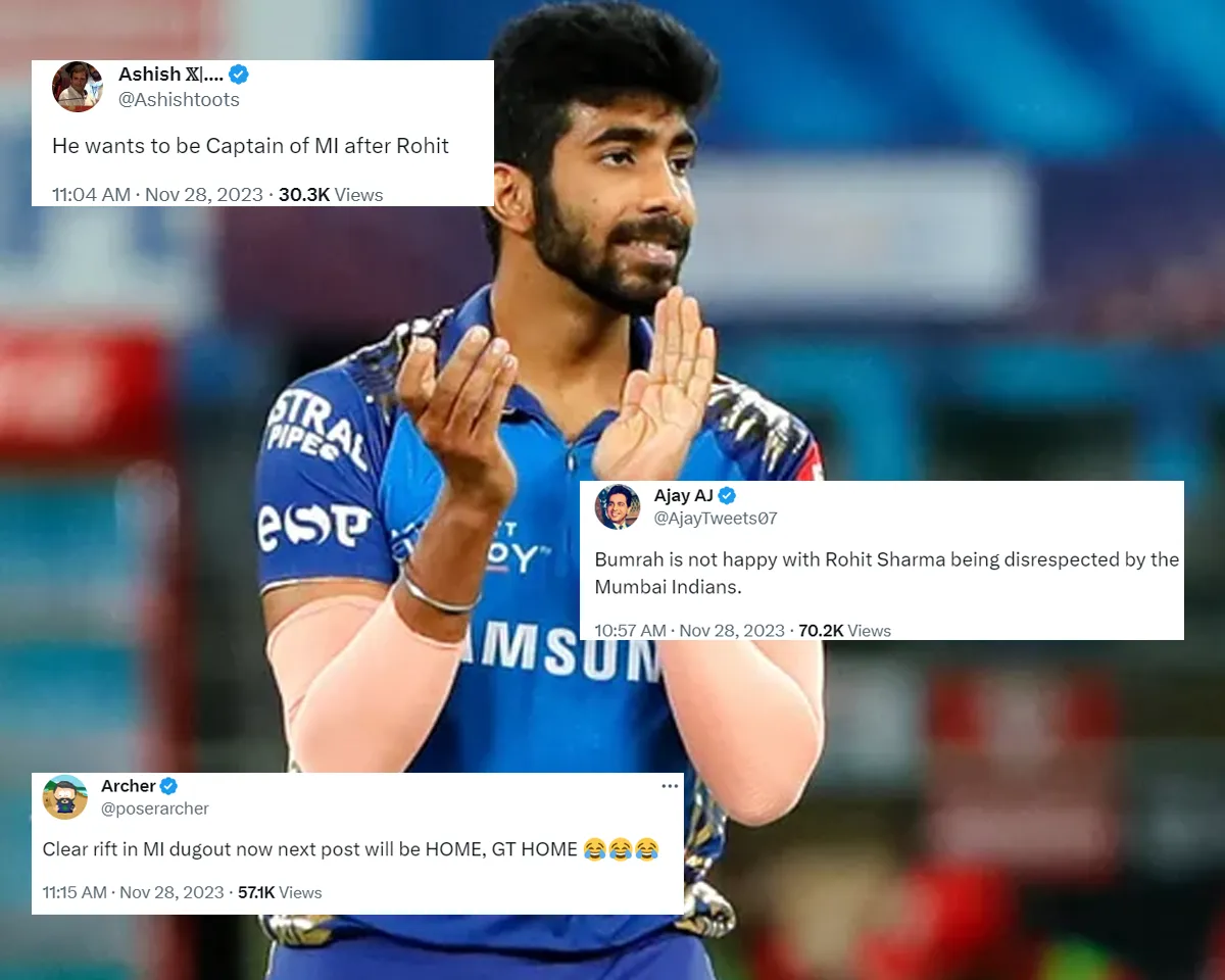Jasprit Bumrah's instagram story