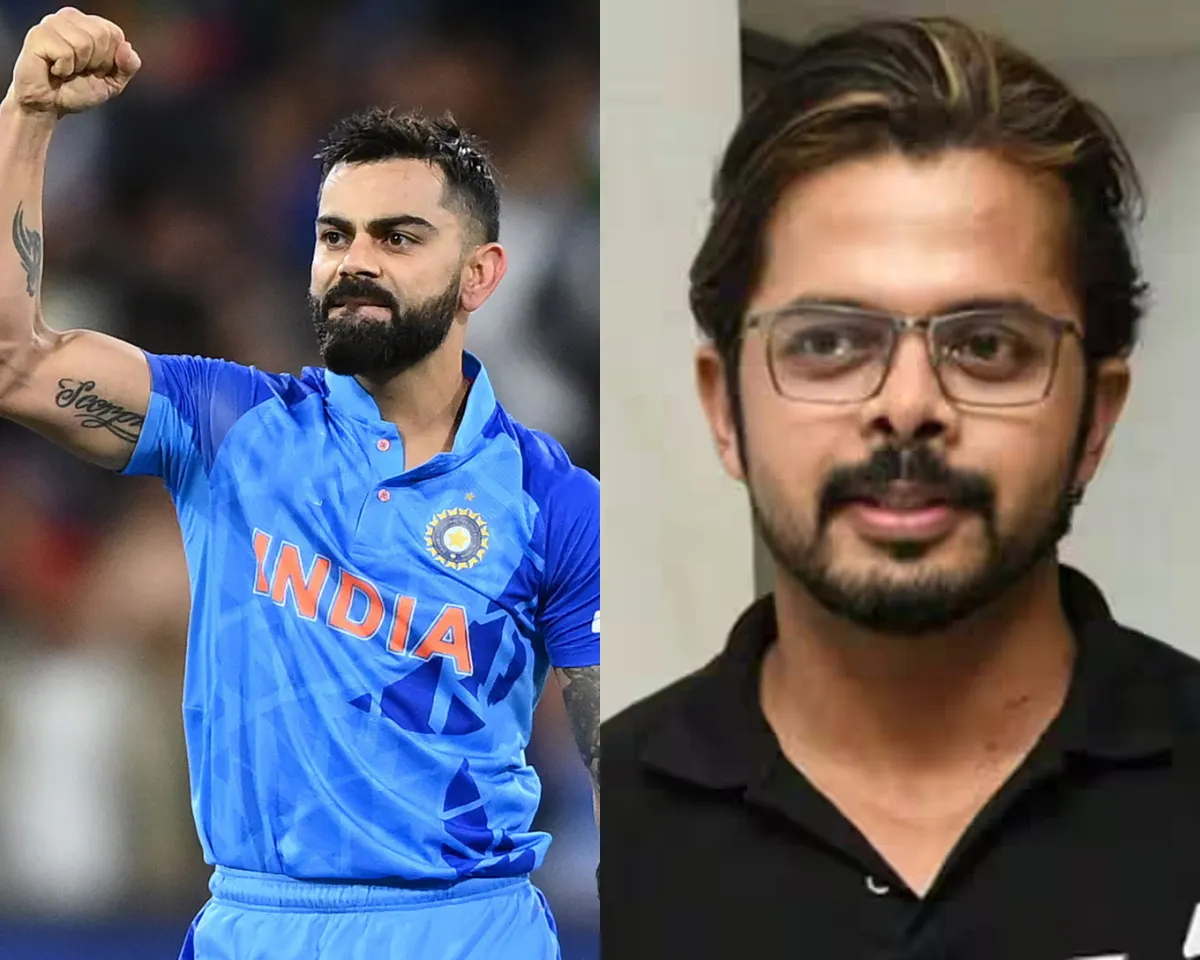 Virat Kohli and S Sreesanth (File Photo, Twitter)