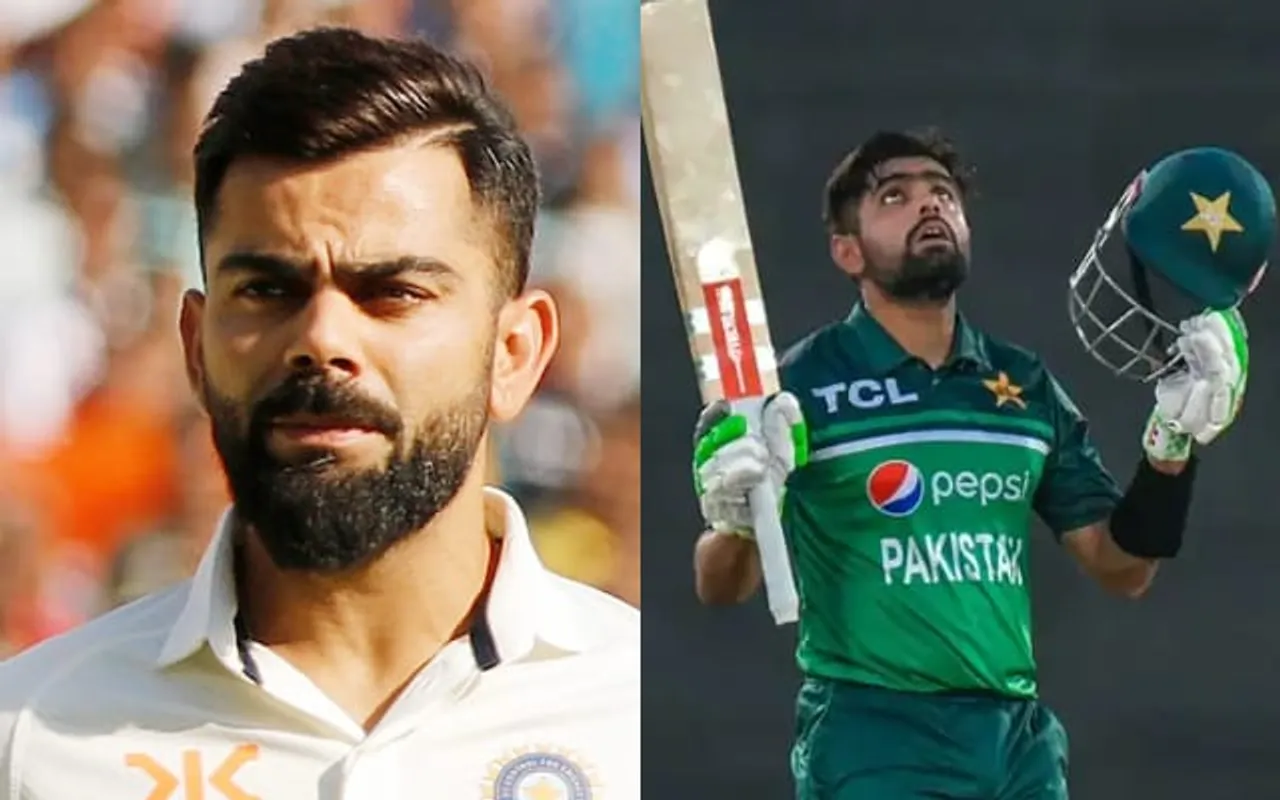 Virat Kohli and Babar Azam