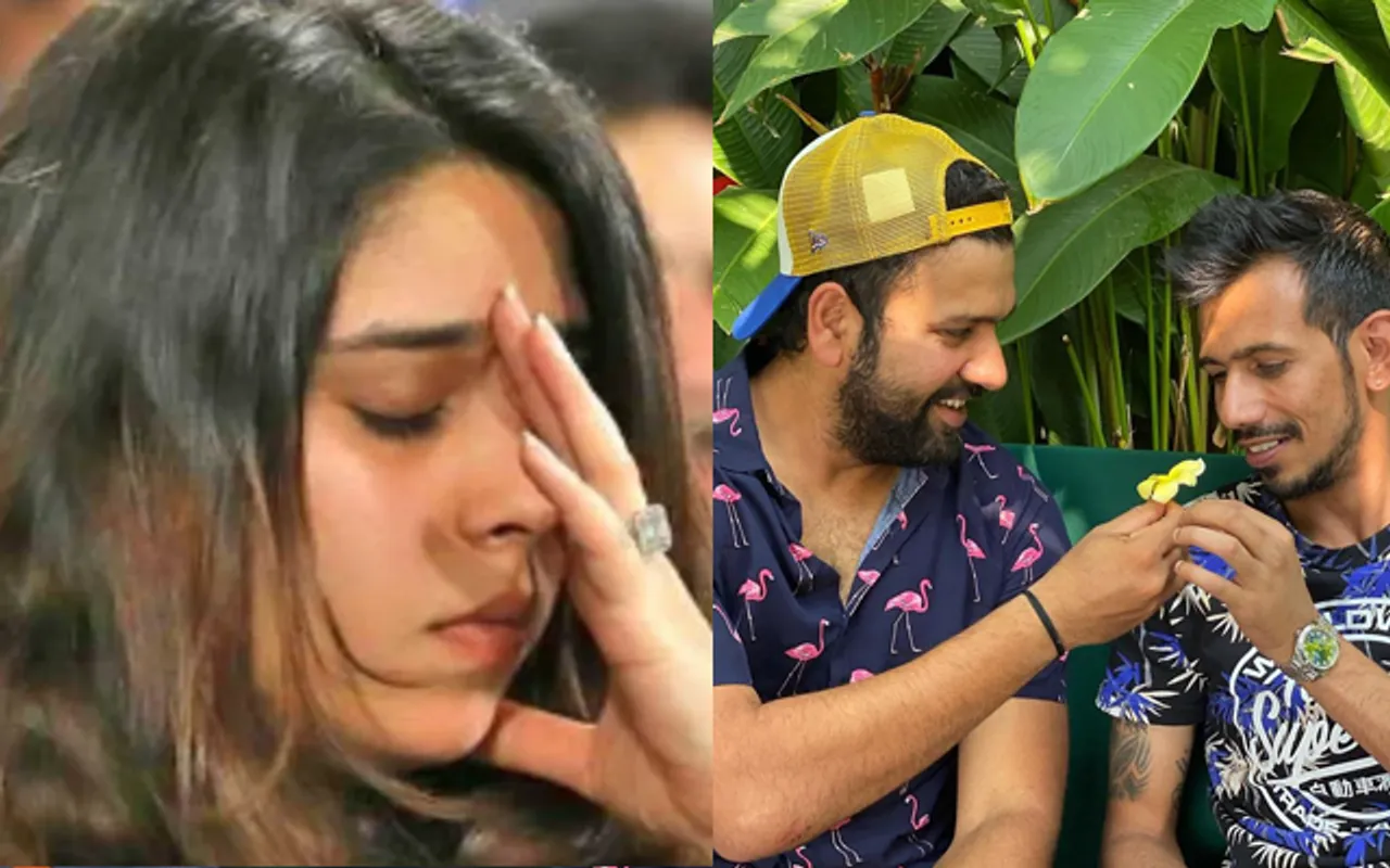 Yuzvendra Chahal and Ritika Sajdeh involve in banter