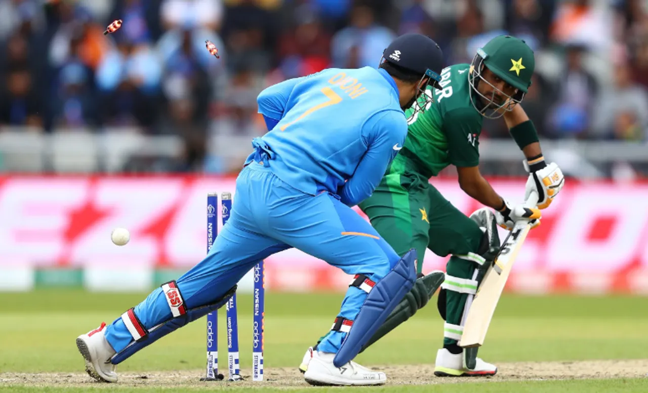 MS Dhoni and Babar Azam