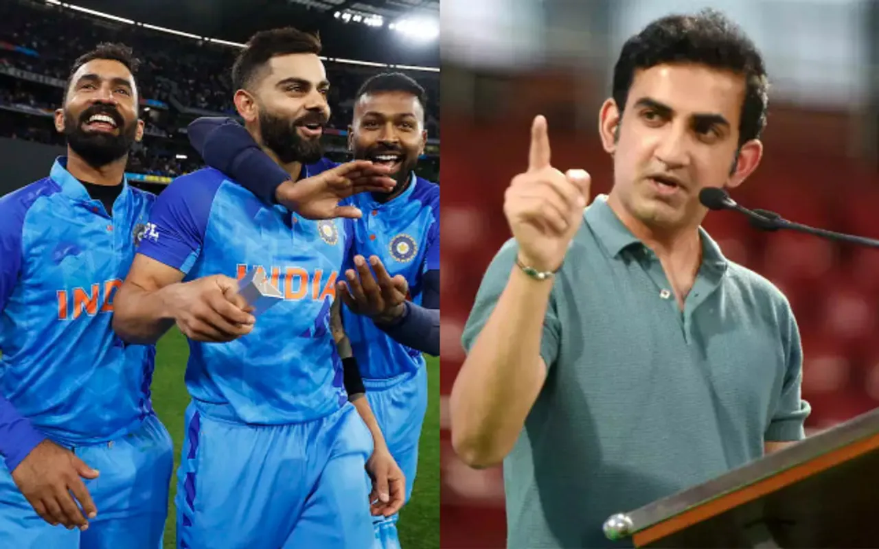 Gautam Gambhir and Dinesh Karthik