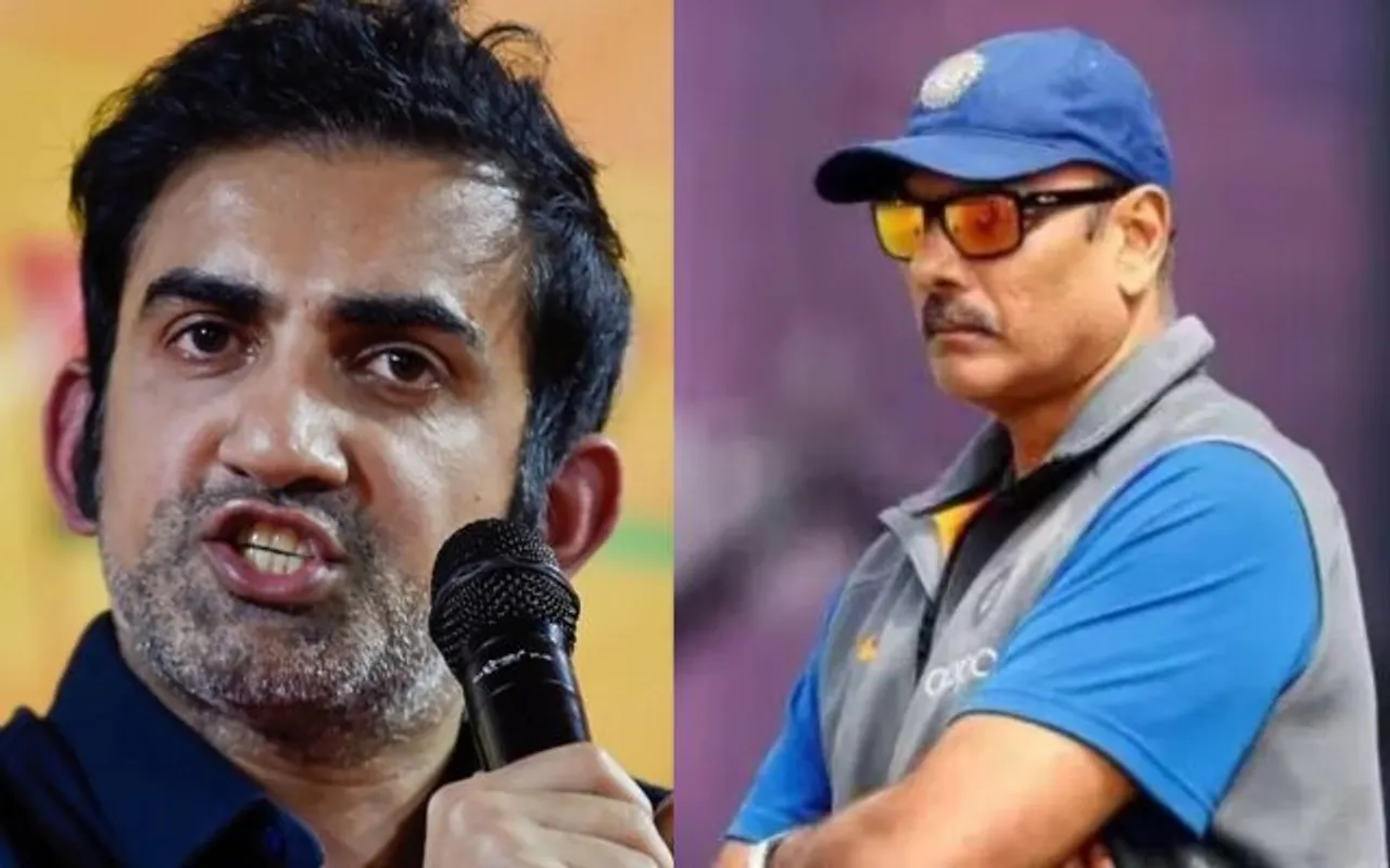Gautam Gambhir & Ravi Shastri