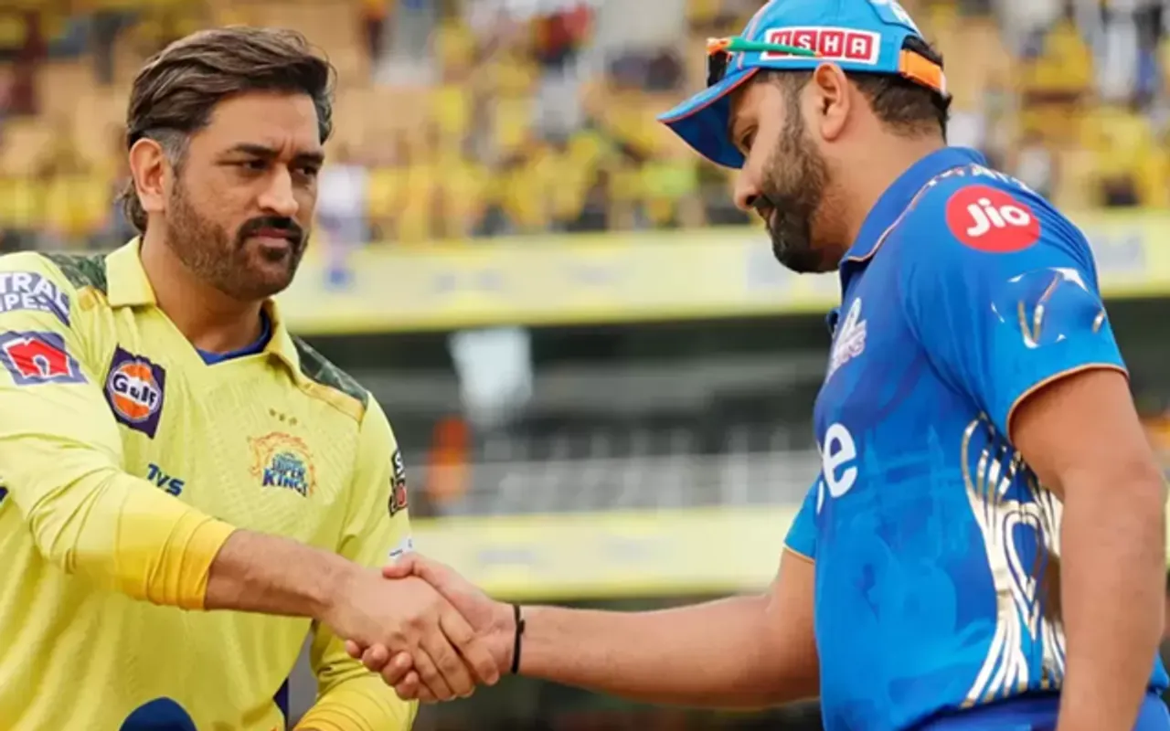 MS Dhoni and Rohit Sharma
