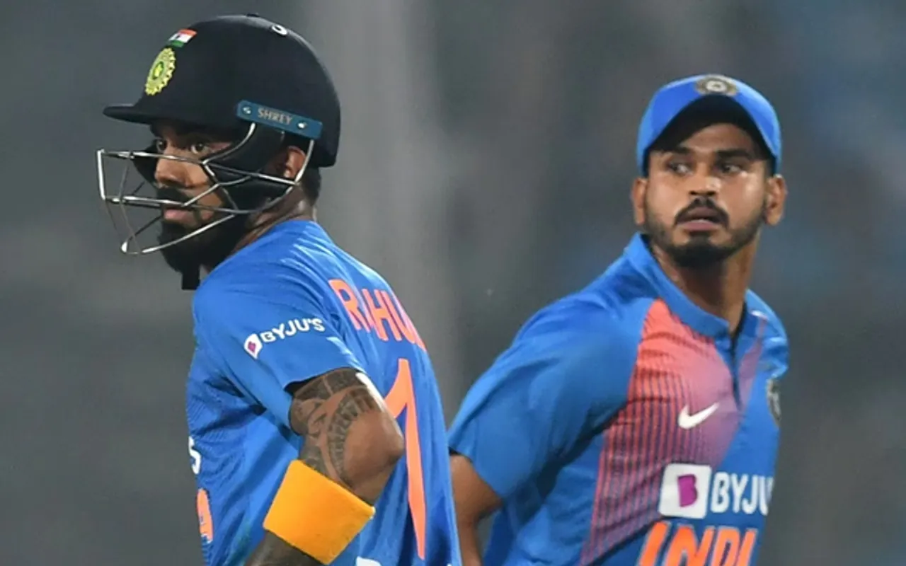 KL Rahul and Shreyas Iyer